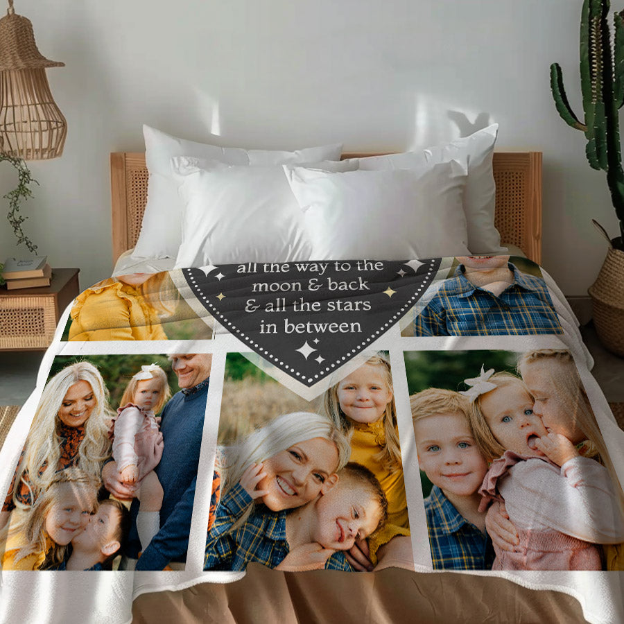 Personalised Blankets Mothers Day