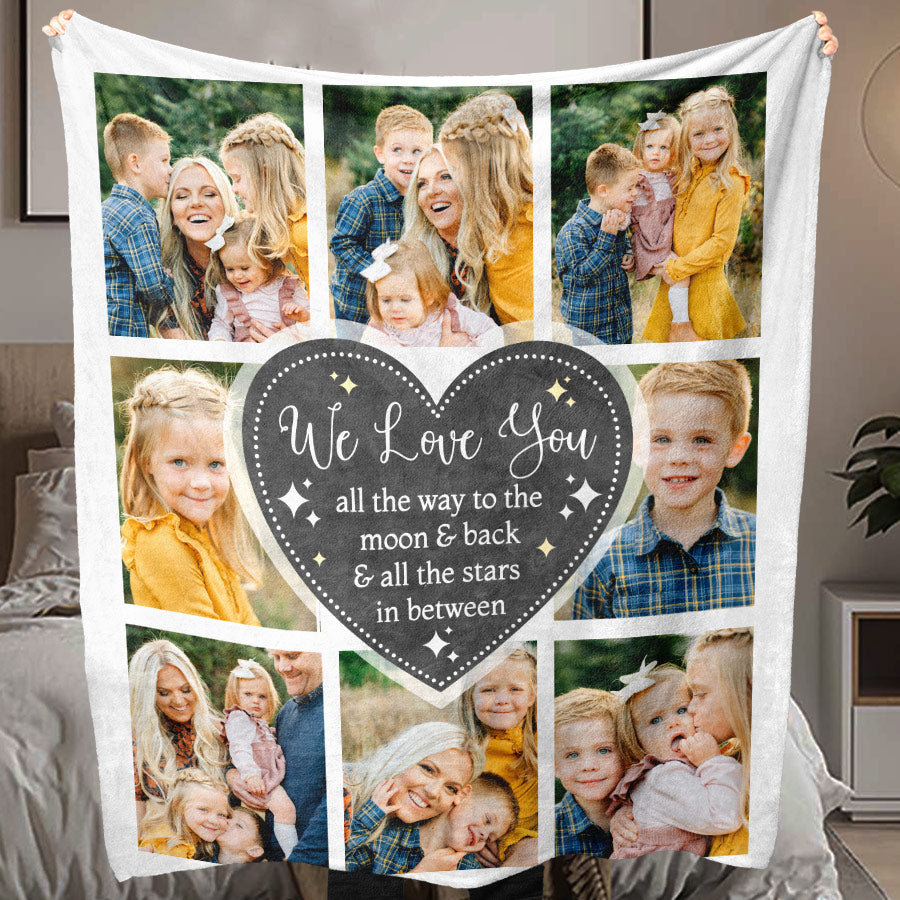 Personalised Blankets Mothers Day