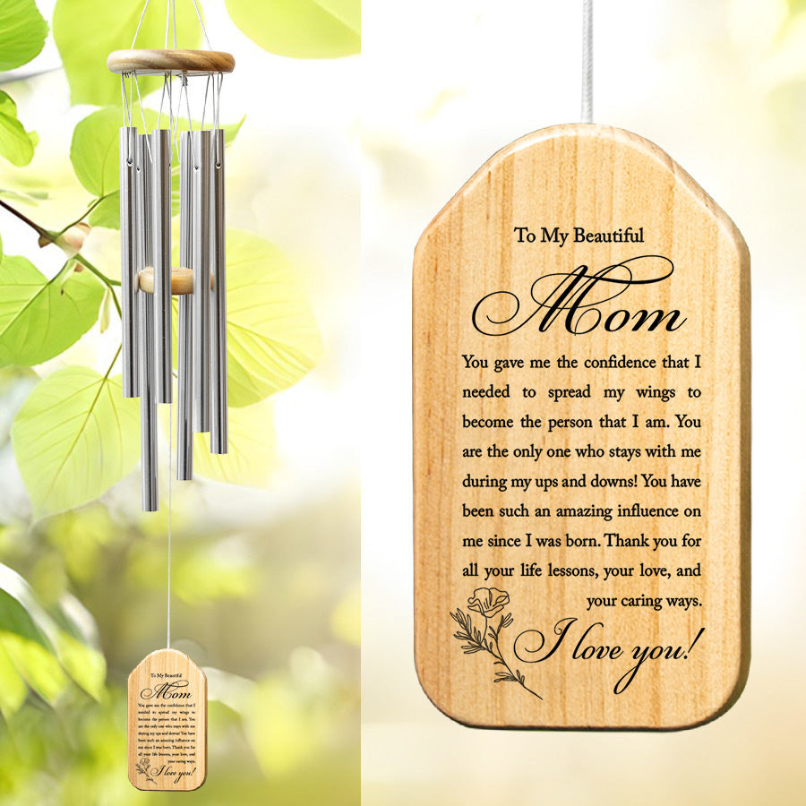Personalized Wind Chimes for Mom