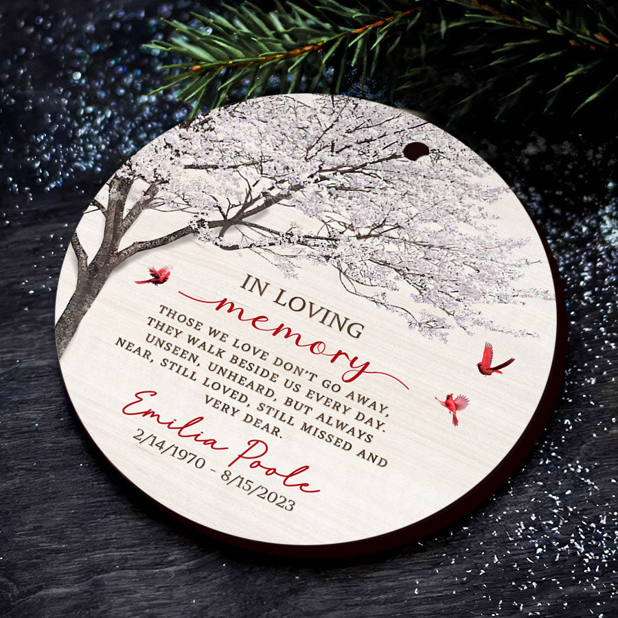 Ornaments for Lost Loved Ones