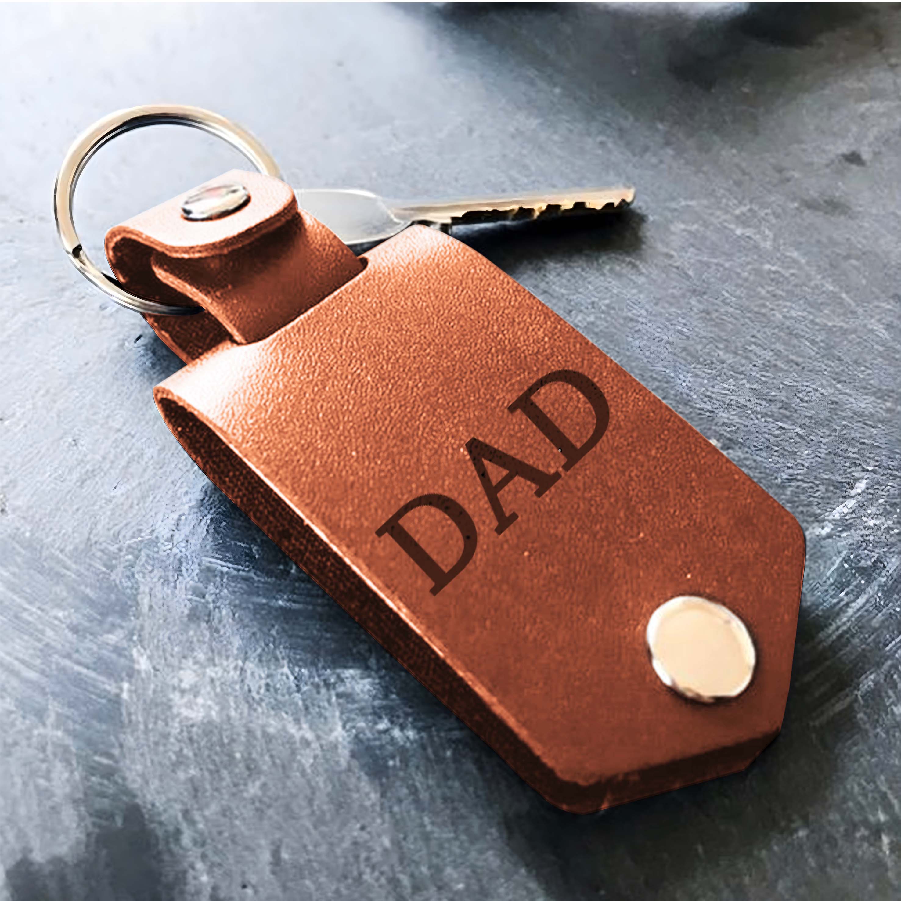 Dad Keychain With Picture