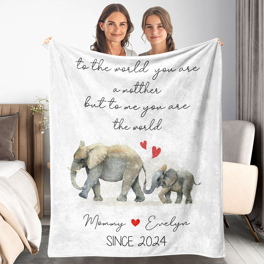 Custom Mothers Day Blanket