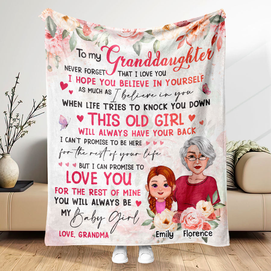 To My Granddaughter Gifts