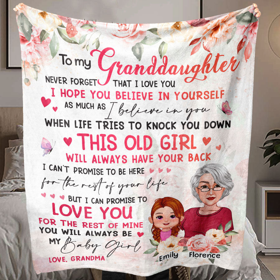 To My Granddaughter Gifts