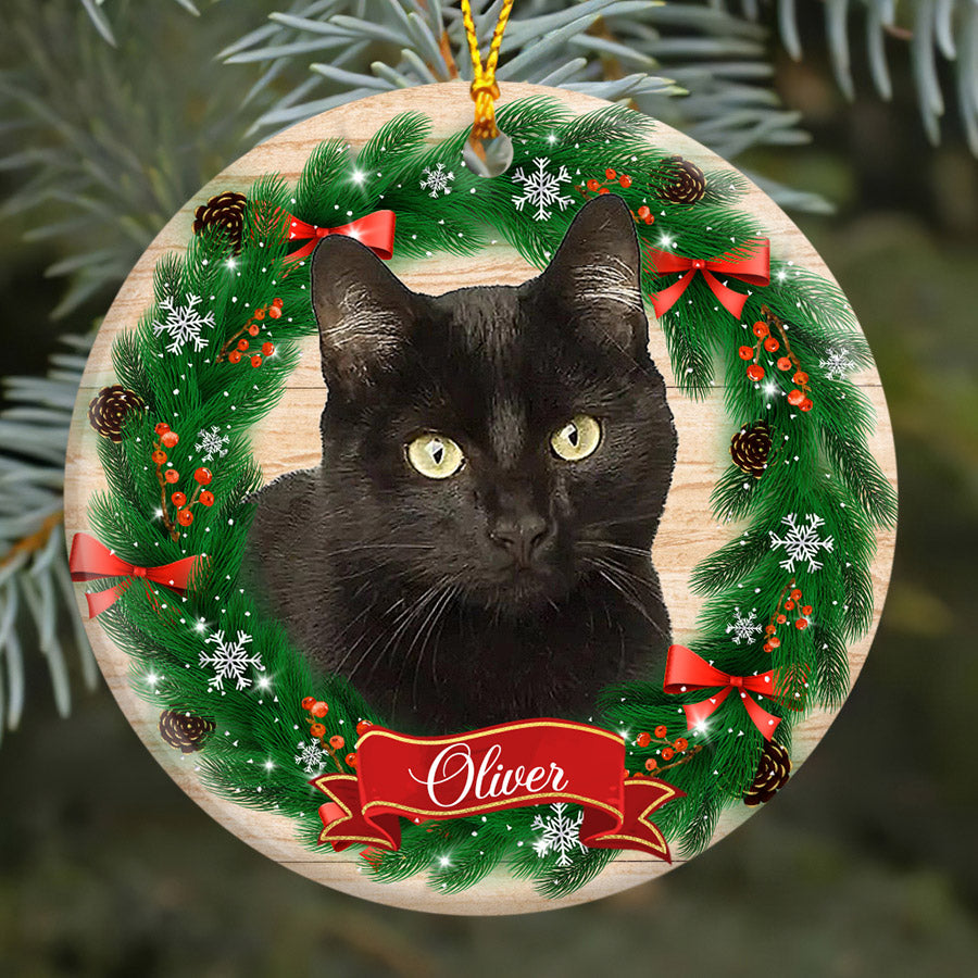 Personalized Cat Ornaments