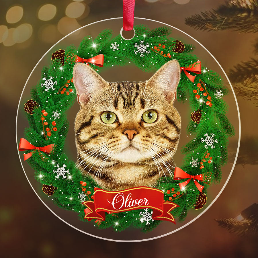 Custom Pet Ornament Portrait