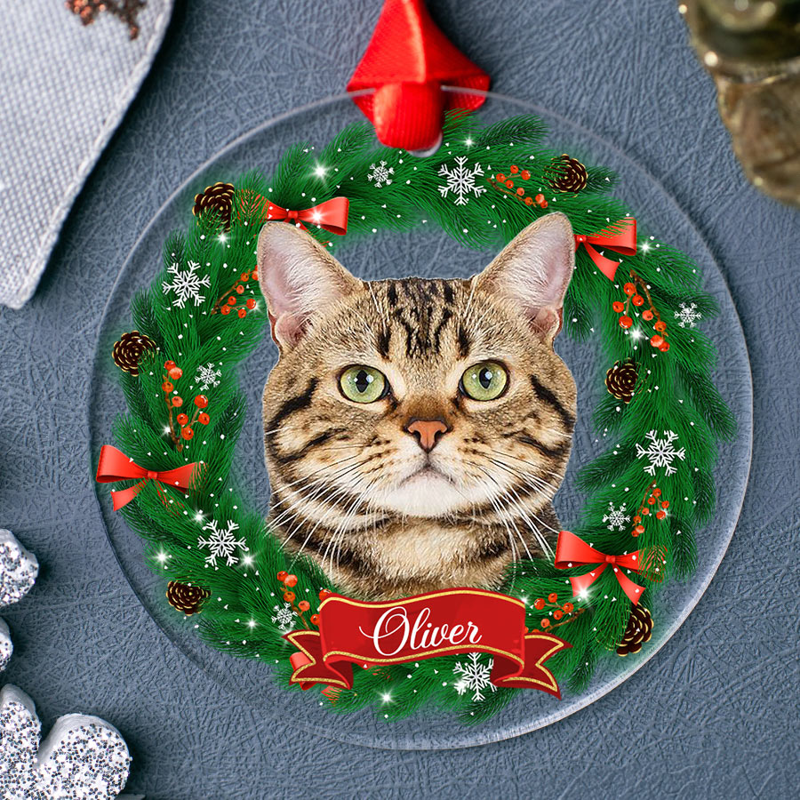 Custom Pet Ornament Portrait