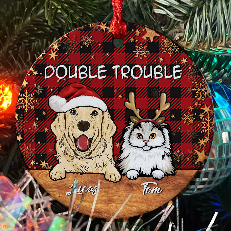 Personalized Dog and Cat Ornaments