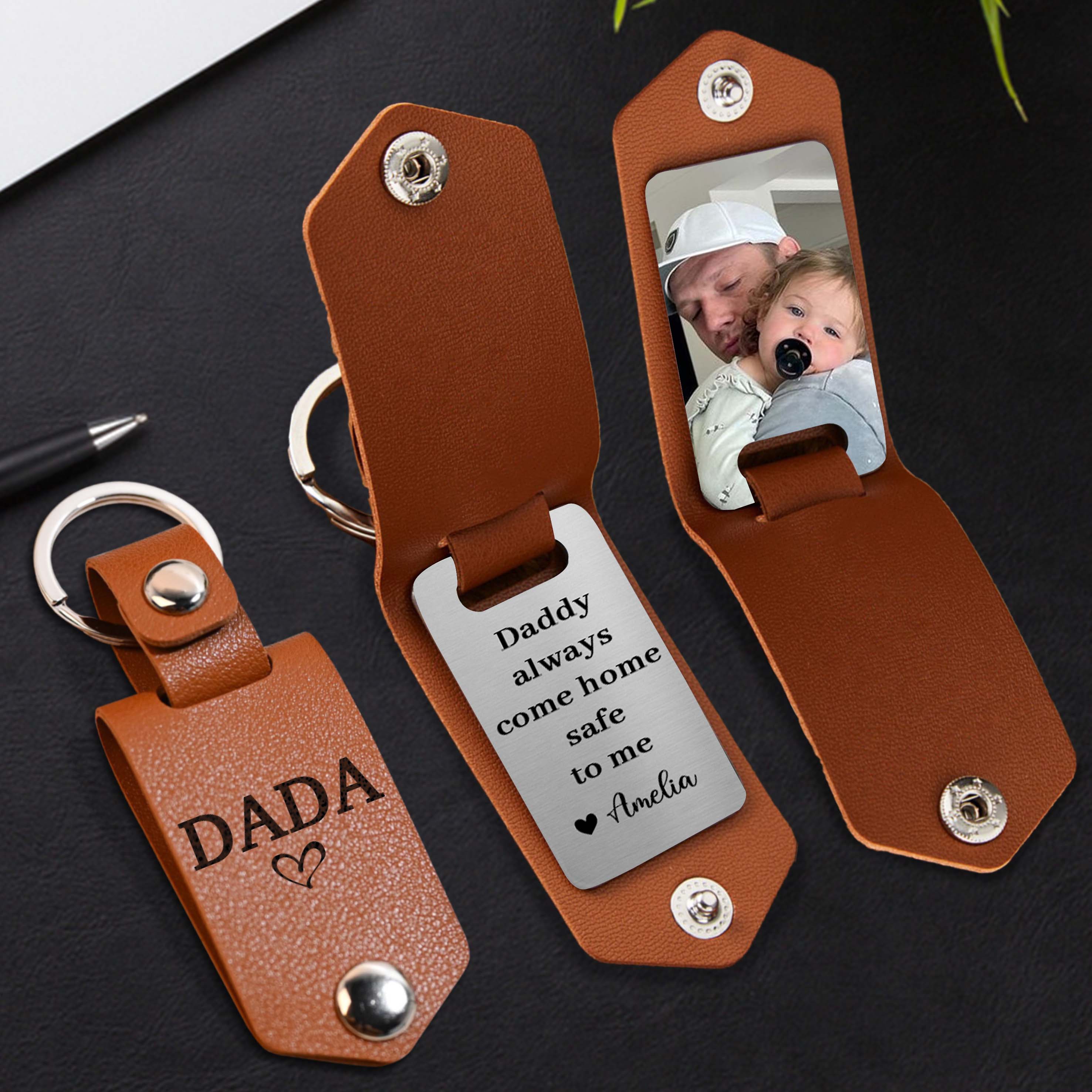 Keychains for Dad From Daughter