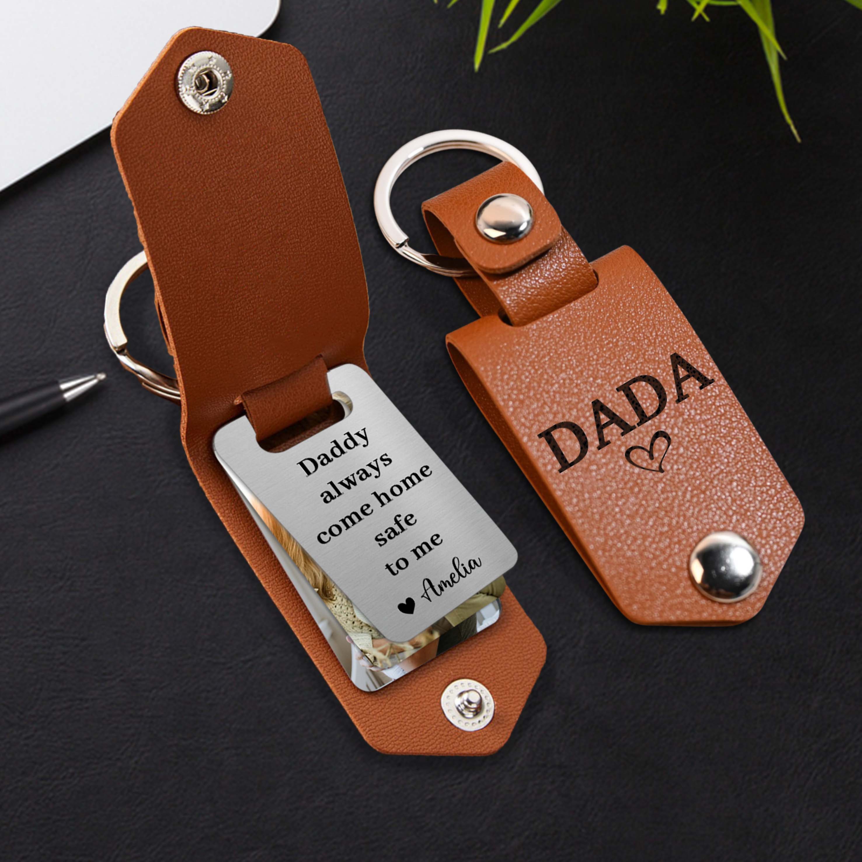 Keychains for Dad From Daughter