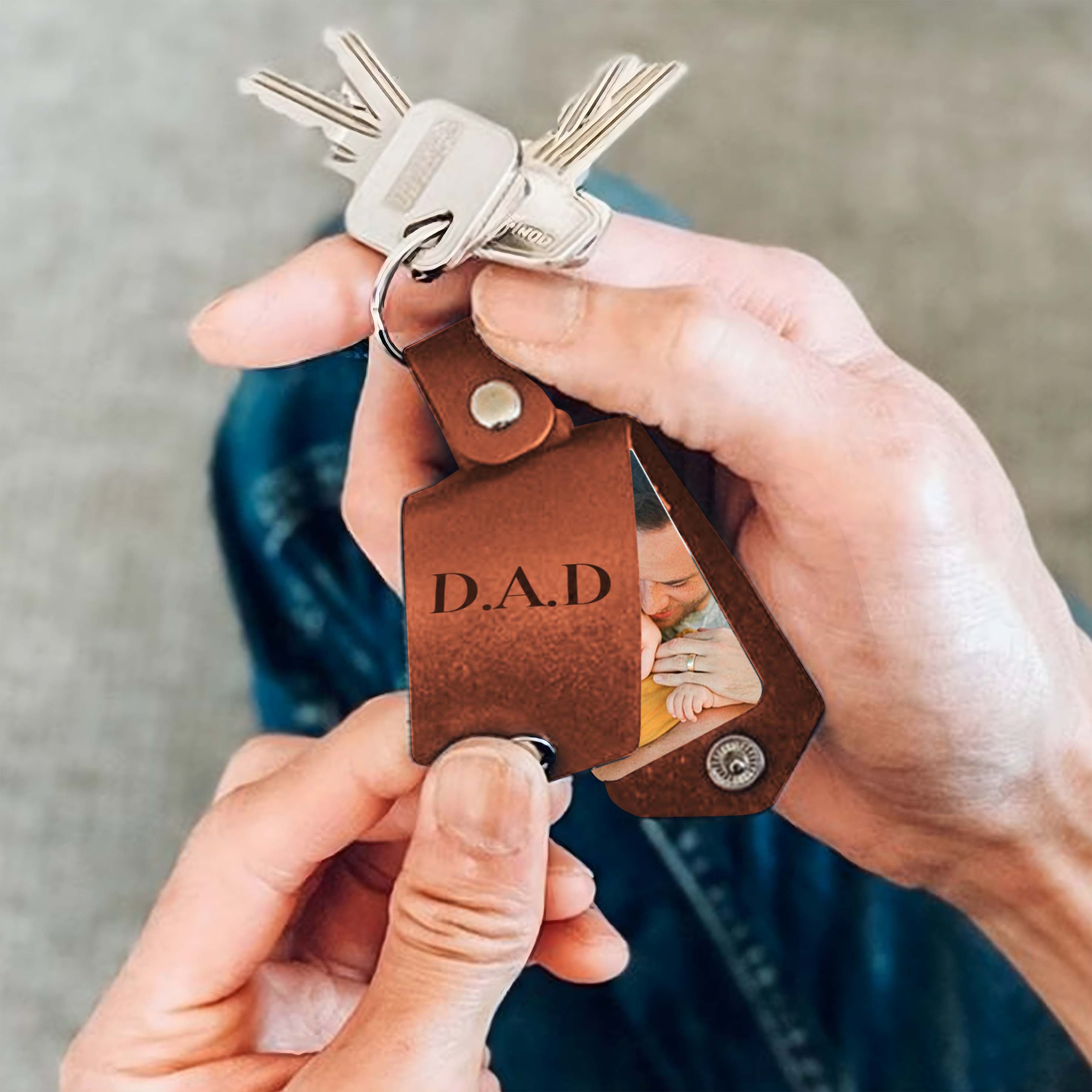 Dad Key Chain