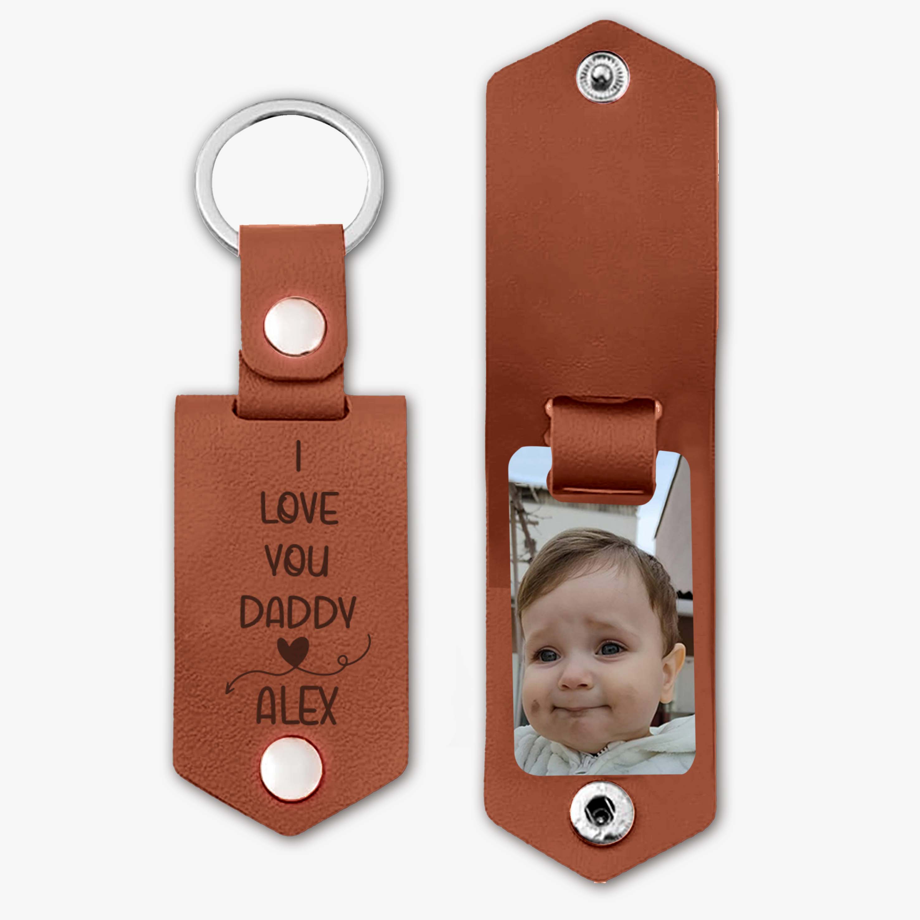 Custom Dad Keychain