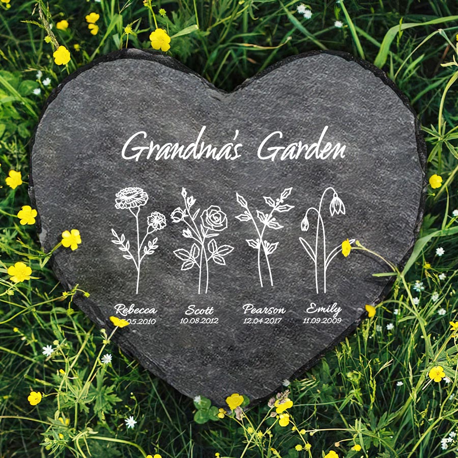 Grandma’s Garden Birth Flowers Gift