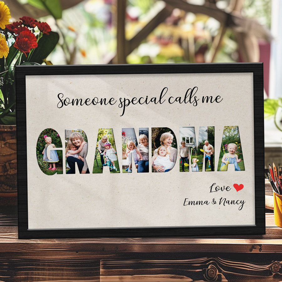 Grandma Photo Canvas for Mother’s Day