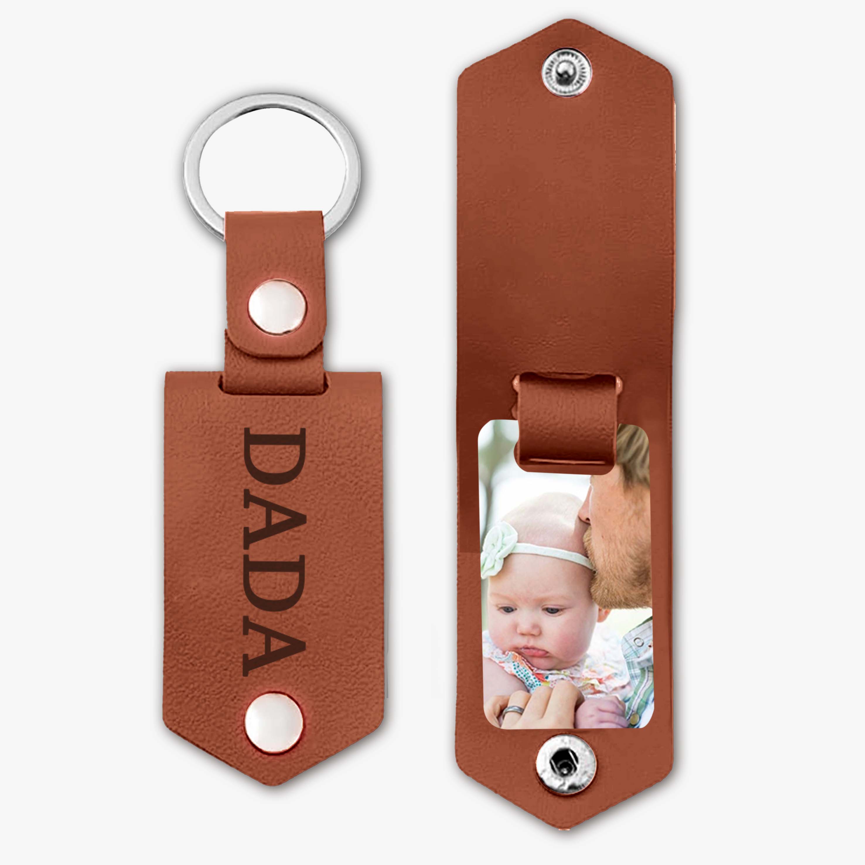 Custom Dad Keychain