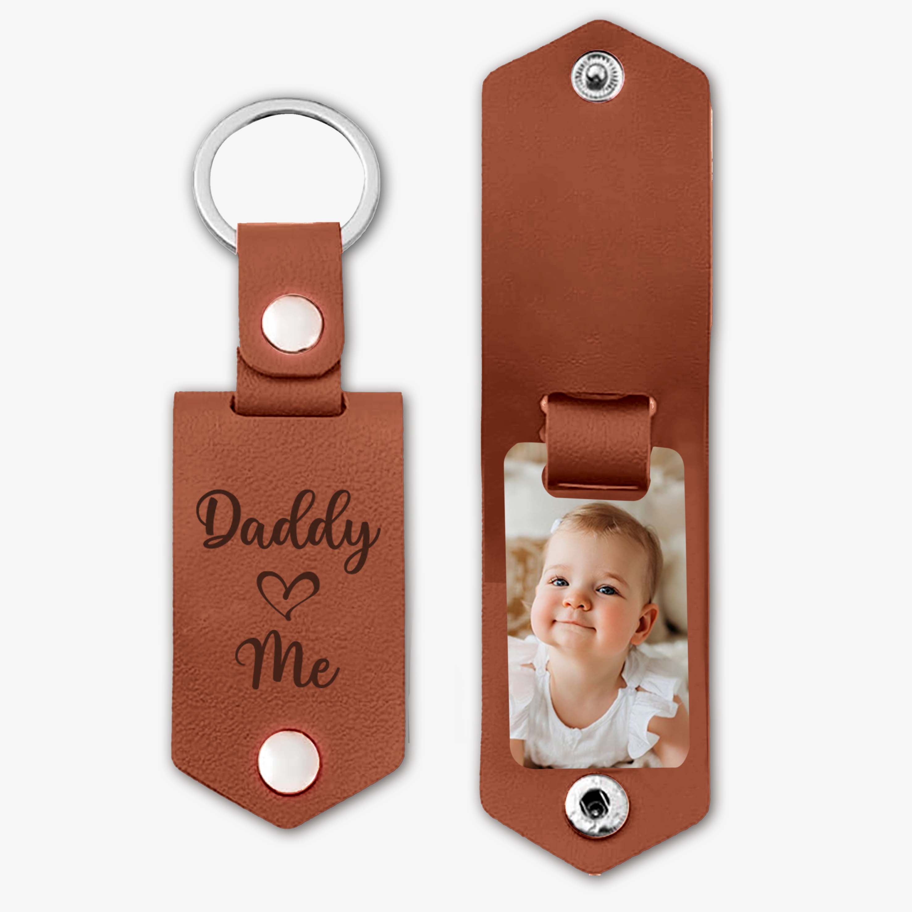 Custom Fathers Day Keychain