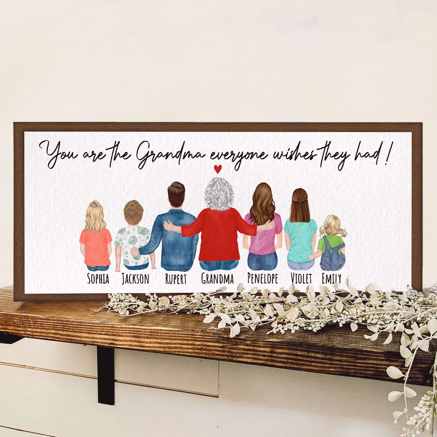 Custom Mother's Day Gifts For Grandma