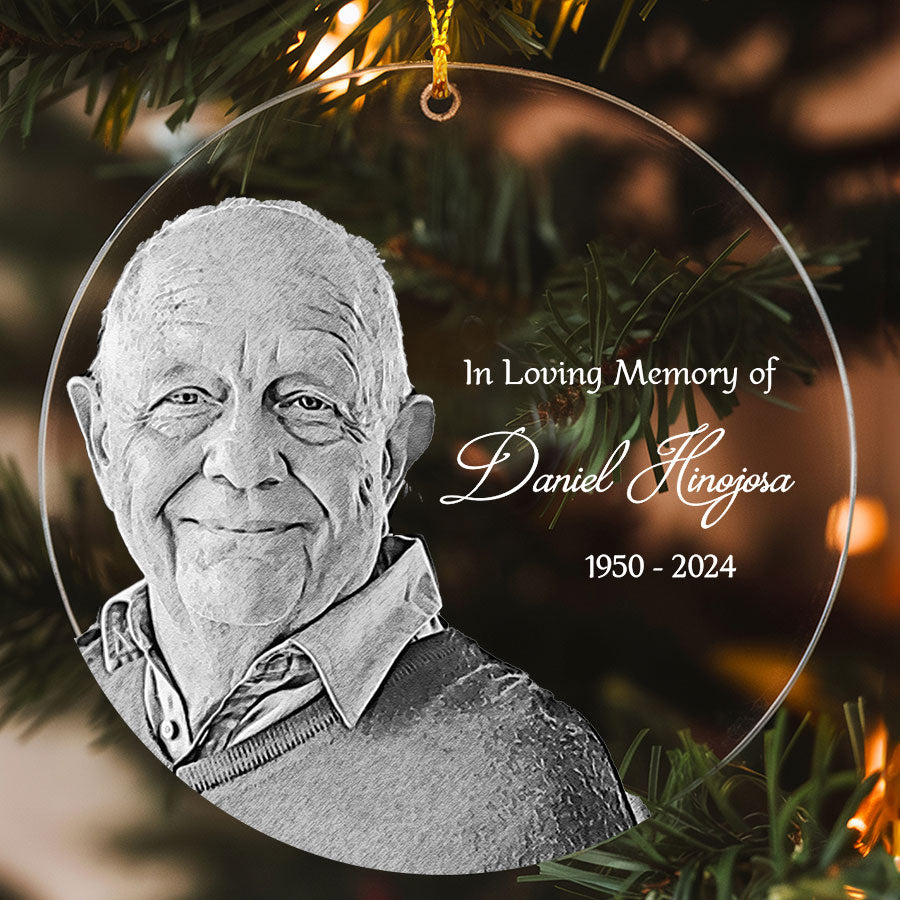 In Loving Memory Dad Ornaments