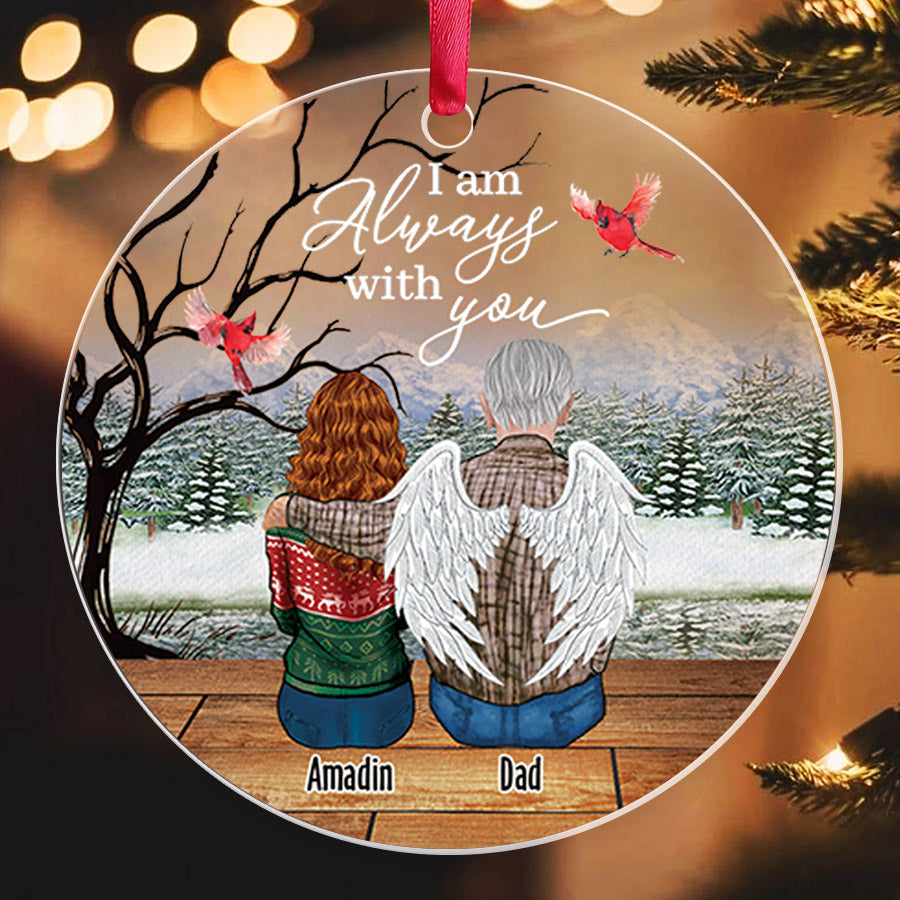 Memorial Ornaments for Dad From Daughter