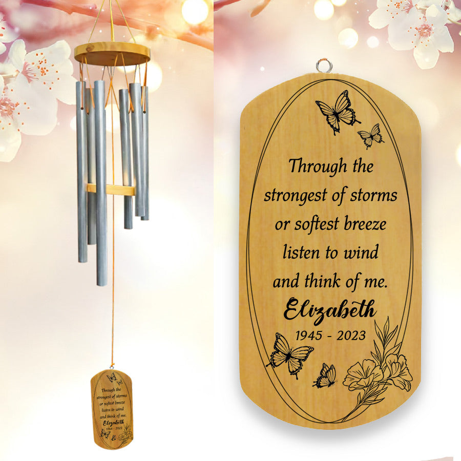 Personalized Memorial Wind Chimes