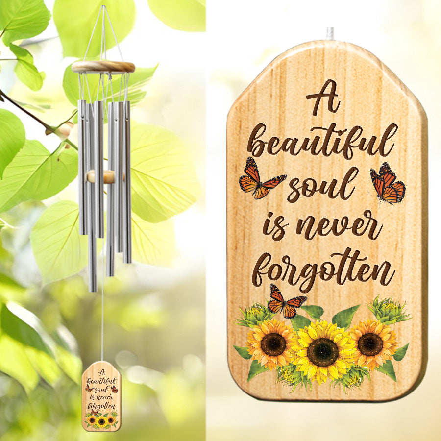 personalized memorial windchimes