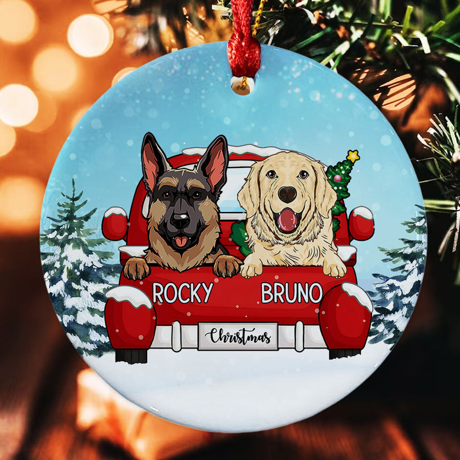 Personalized Ornaments for Dogs