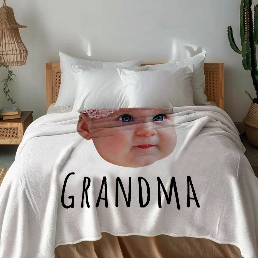 Mothers Day Blanket for Grandma