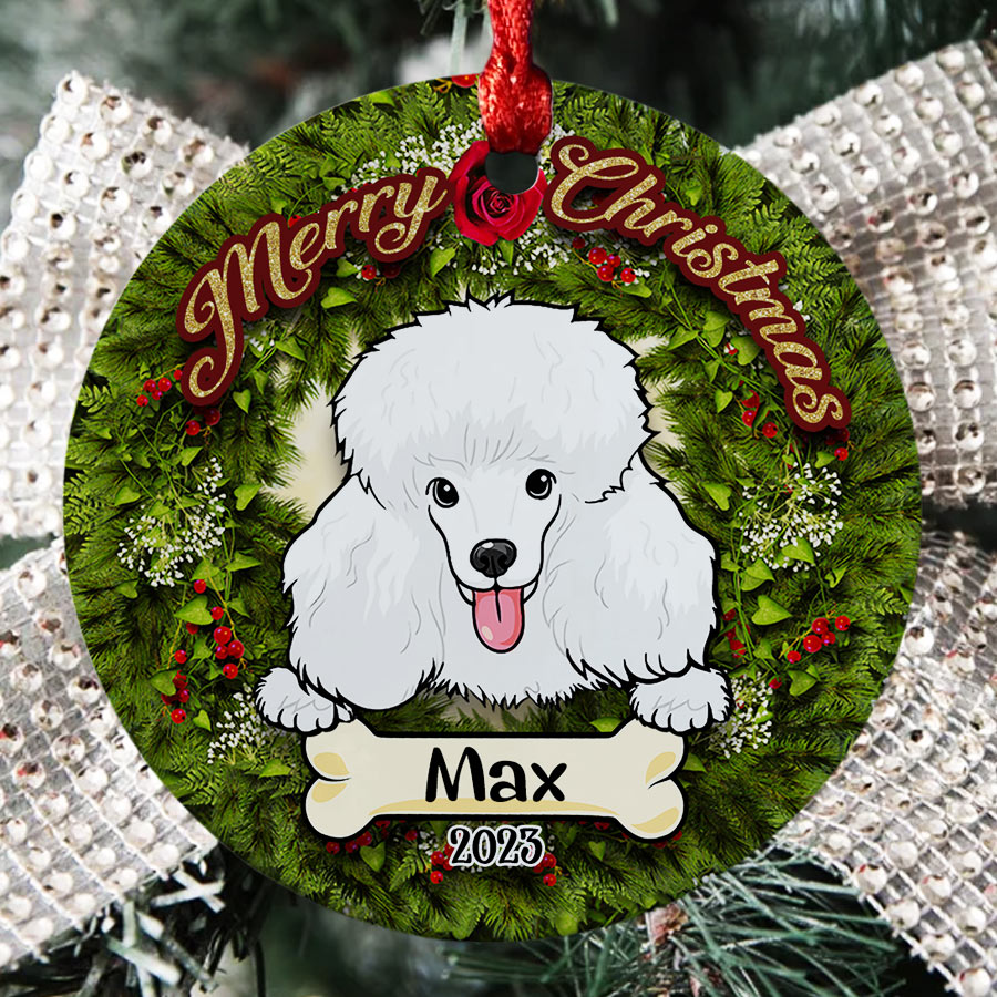 Poodle Ornaments