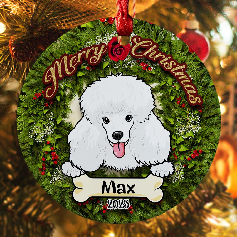 Poodle Ornaments