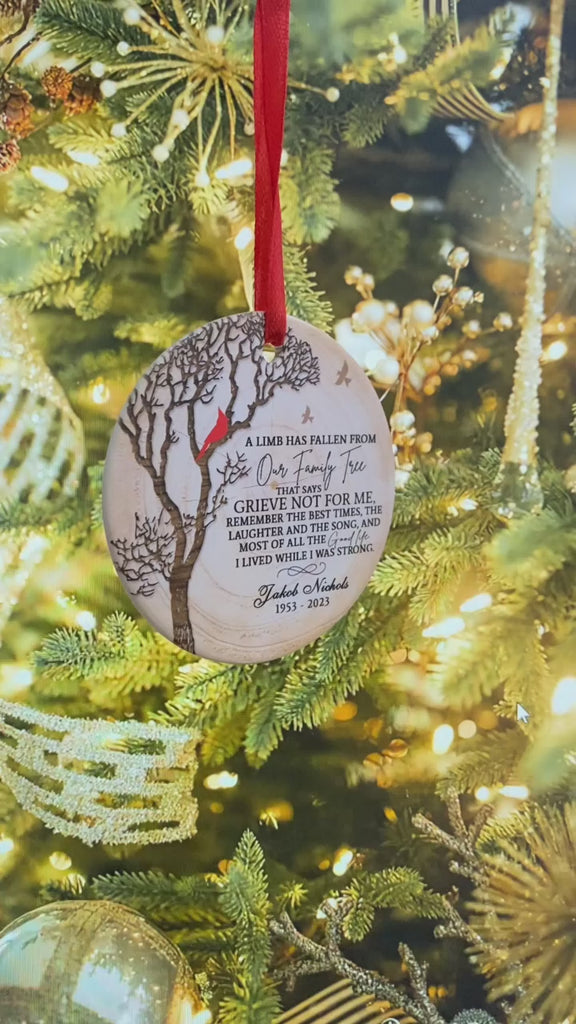 Memorial Ornament | Customized Memorial Ornaments