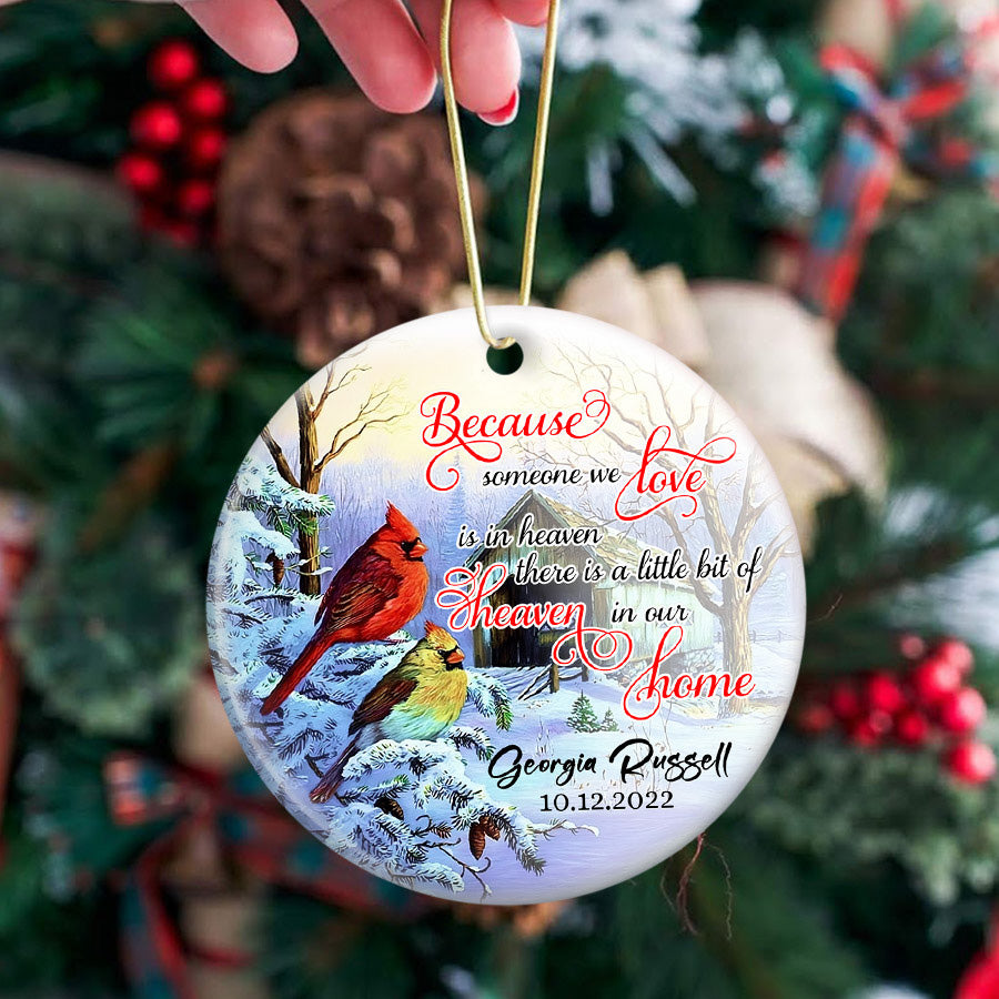 Memorial Ornaments Personalized