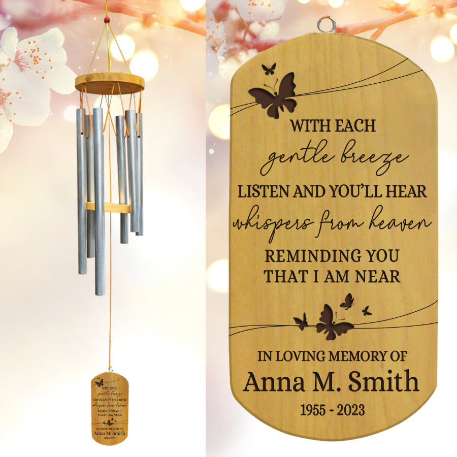 Wind Chimes Memorial Gift