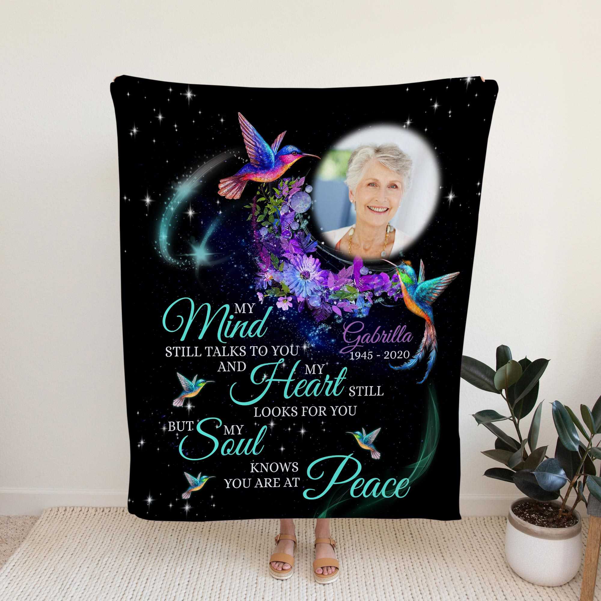 Memorial Blanket Sympathy Gift Ideas For Loss Of Grandmother