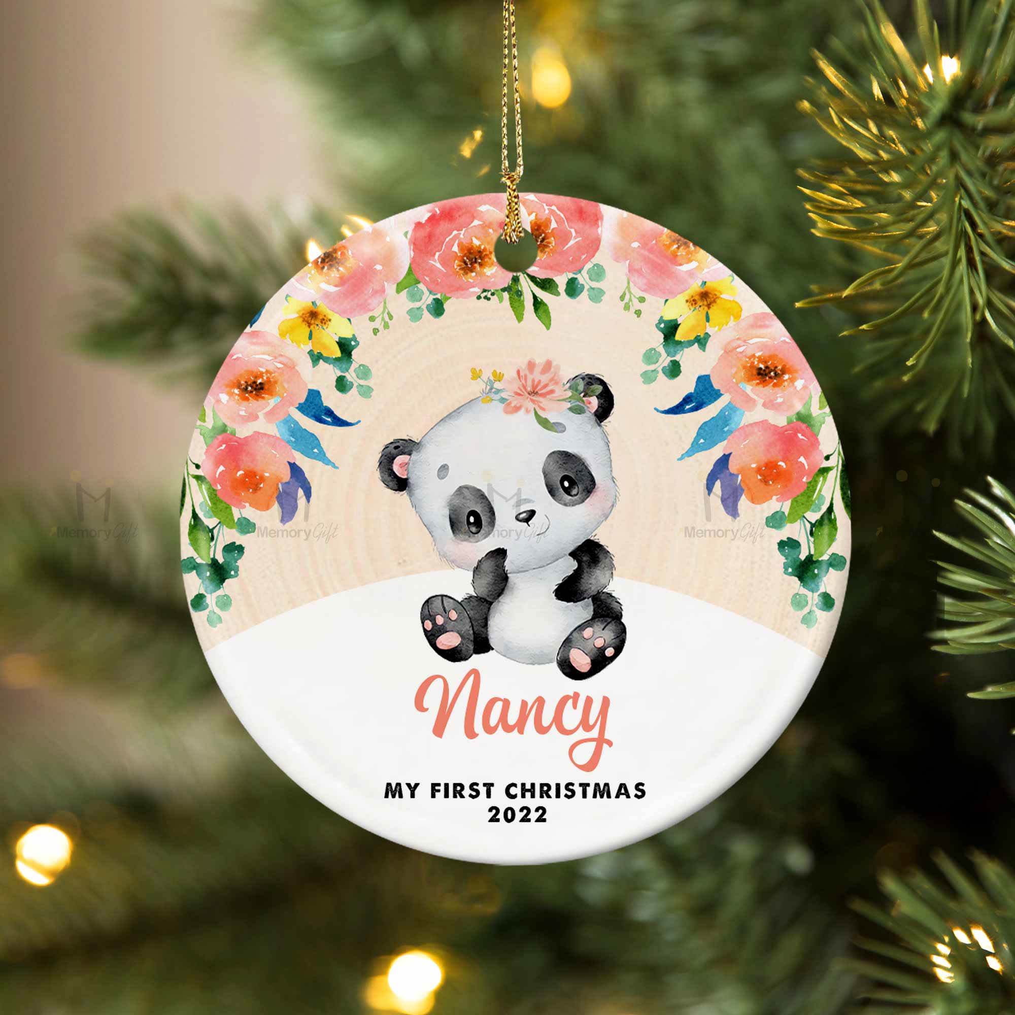 baby first christmas ornament 2022