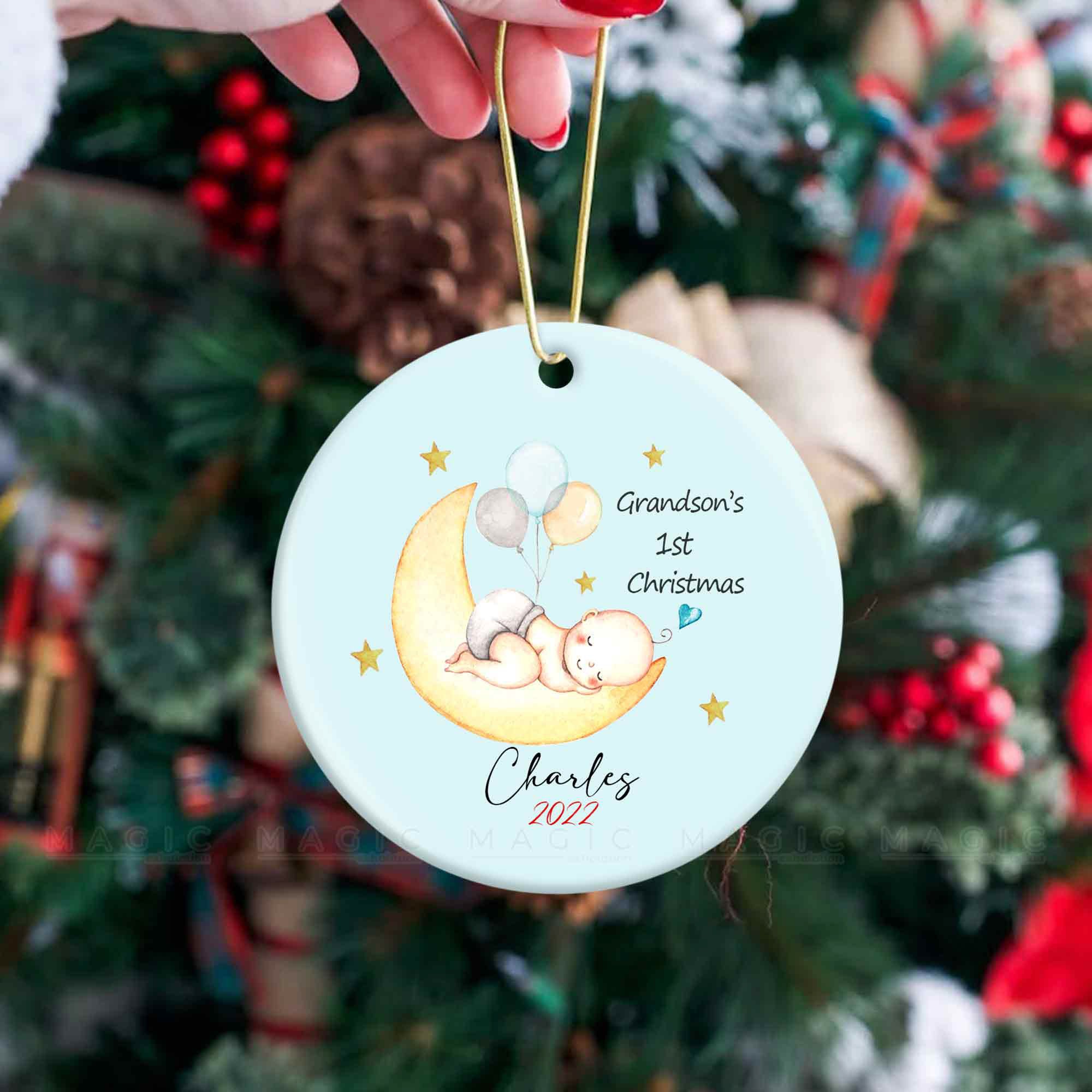 babys first christmas ornament