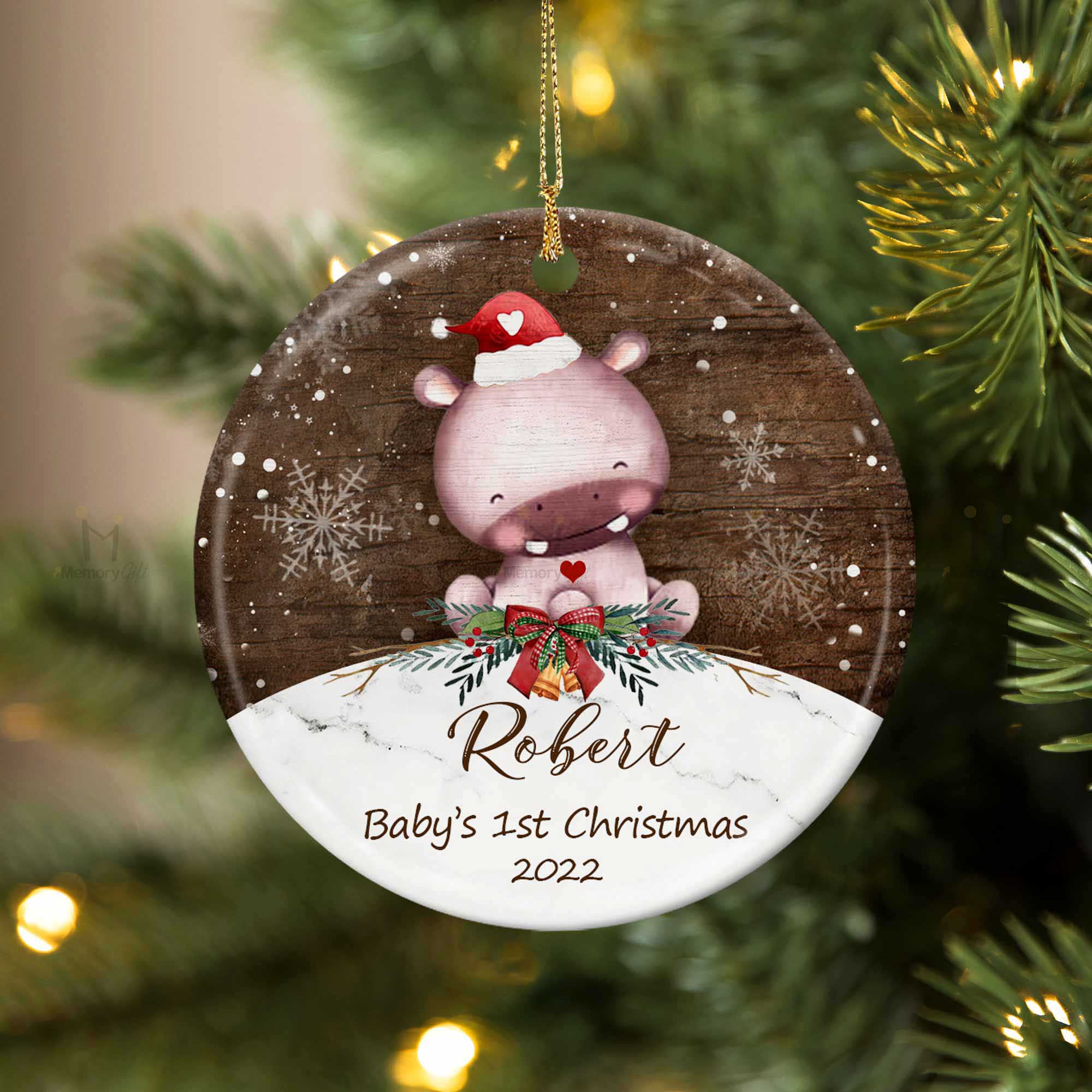 babys first christmas ornament 2022