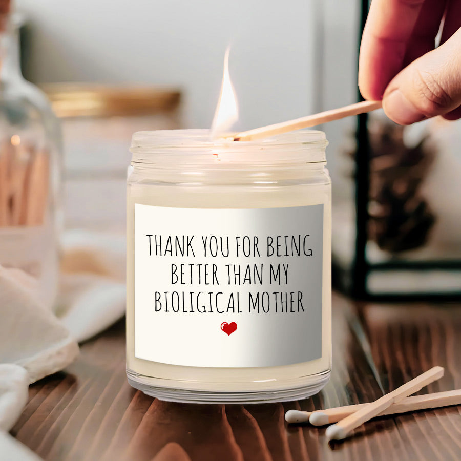 Step Mom Mothers Day Gifts  Bonus Mom Gifts Scented Soy Candle