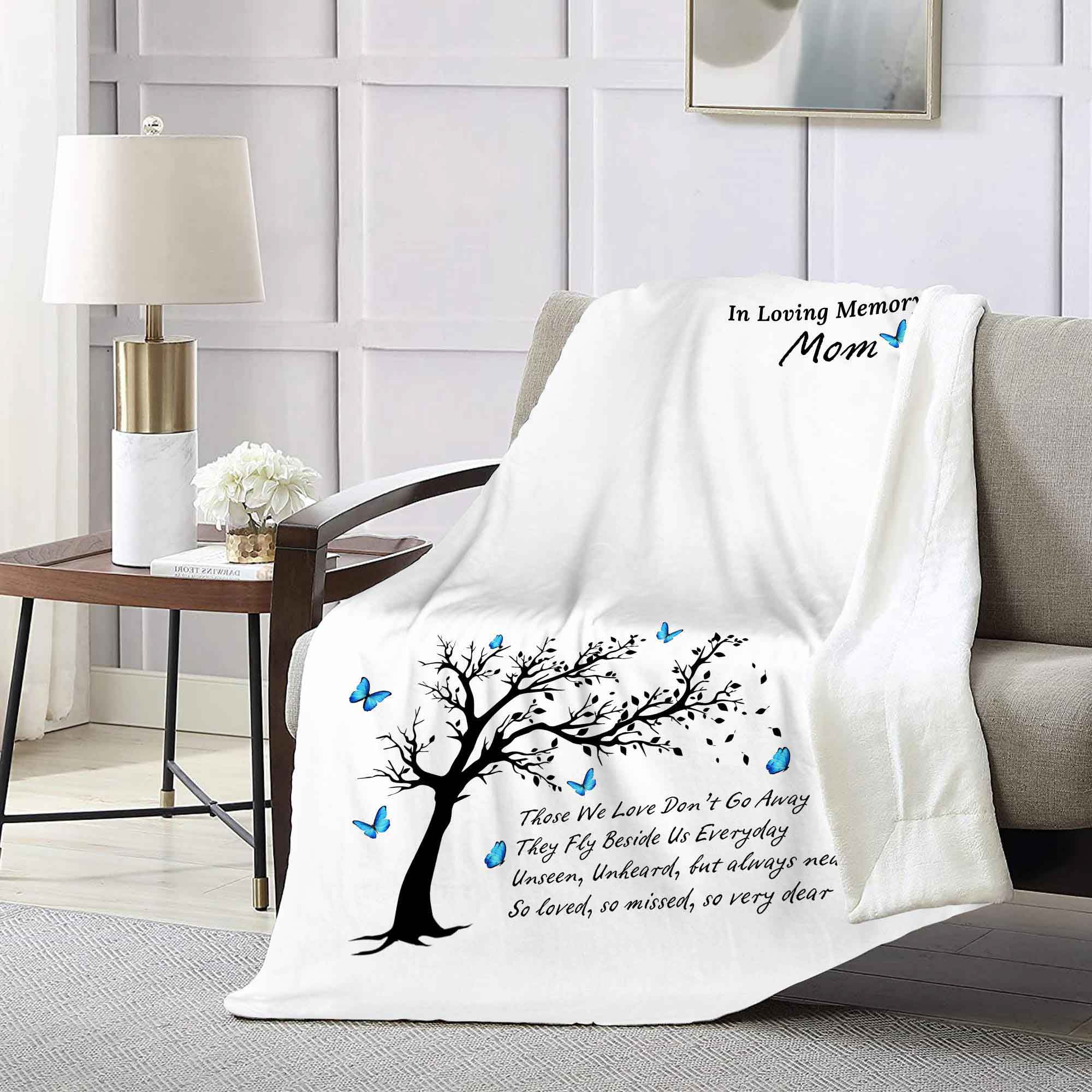 butterfly memorial blanket