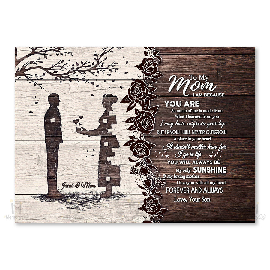 canvas gifts for mom