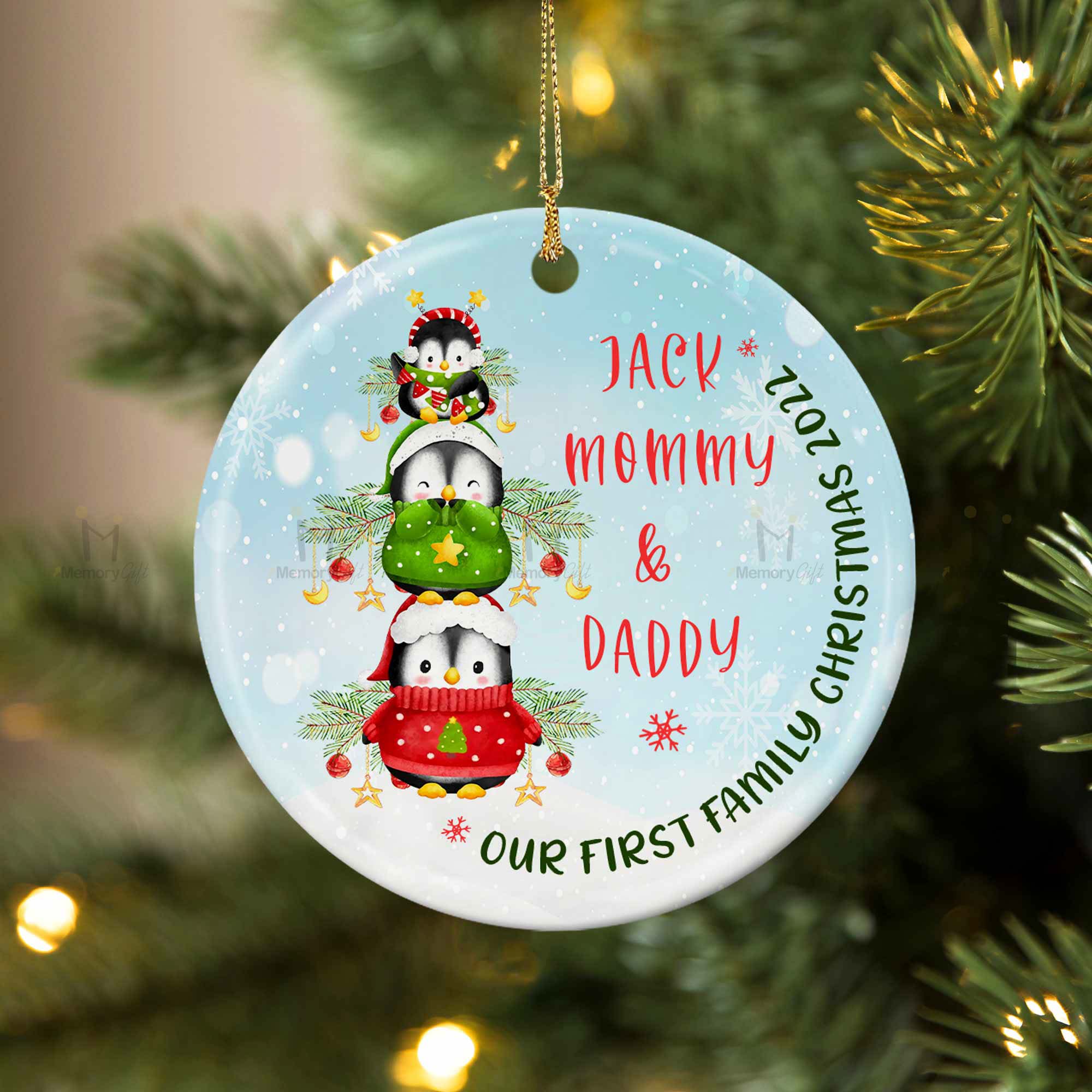 first family christmas ornament 
