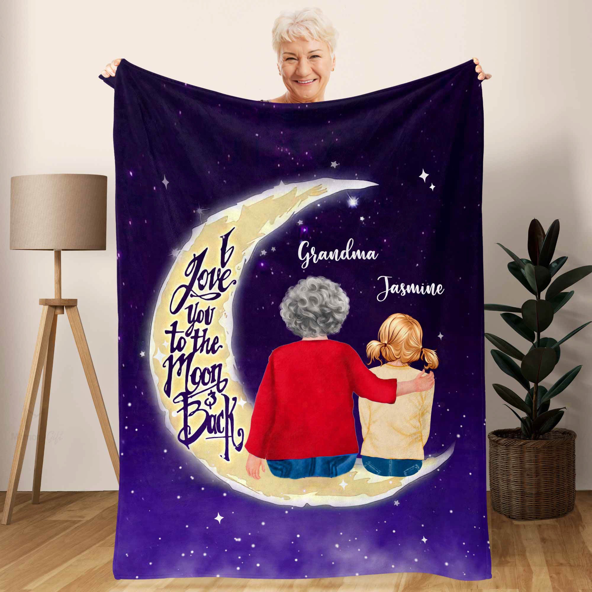 custom grandma blanket