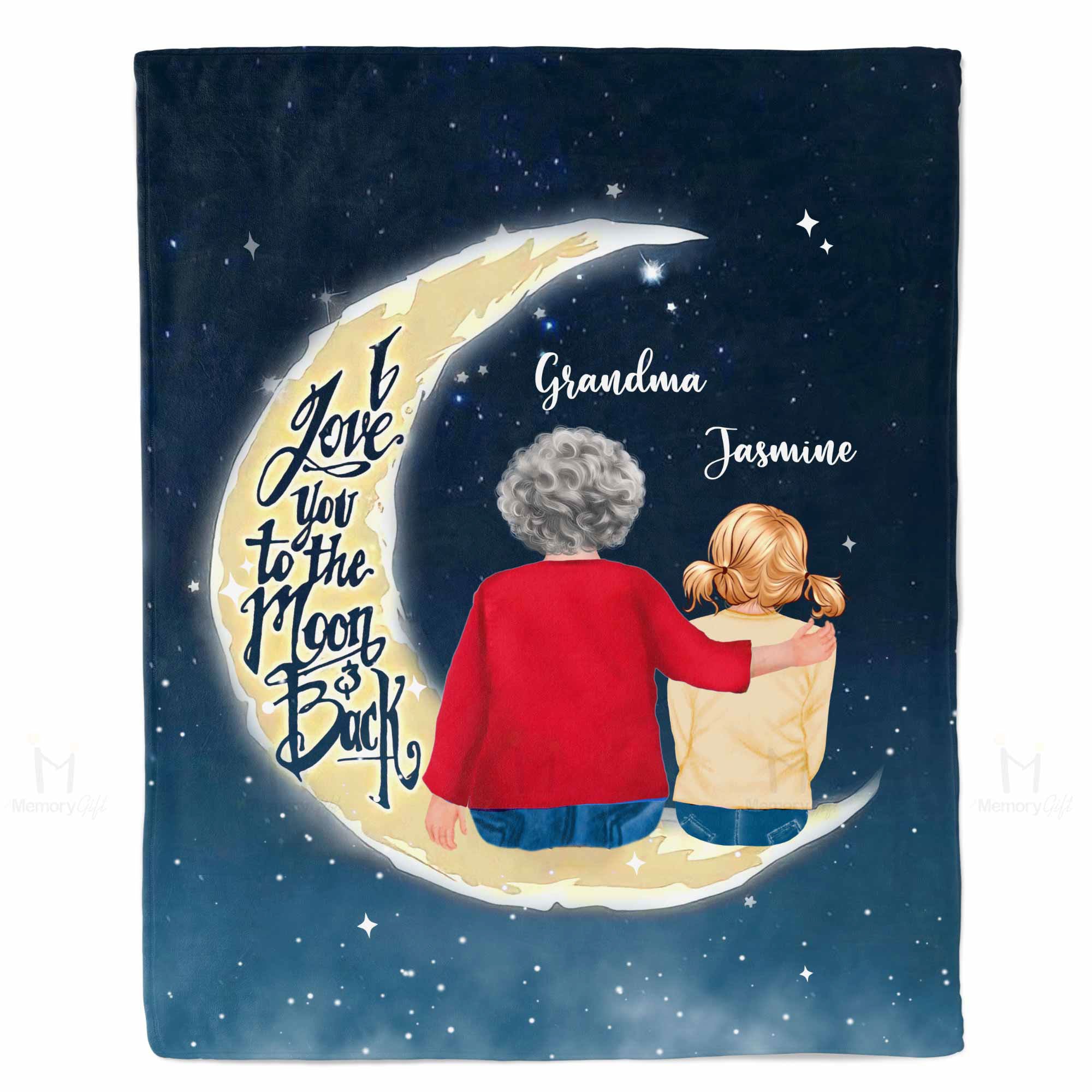 custom grandma blanket