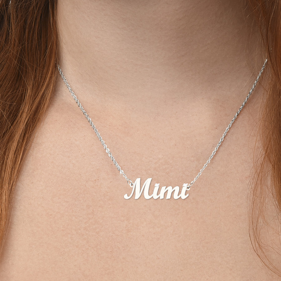 customize necklace name