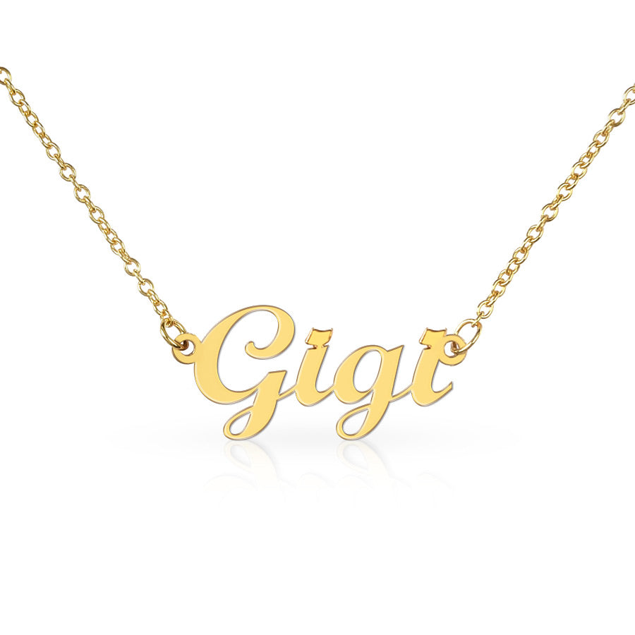 gigi necklace gold