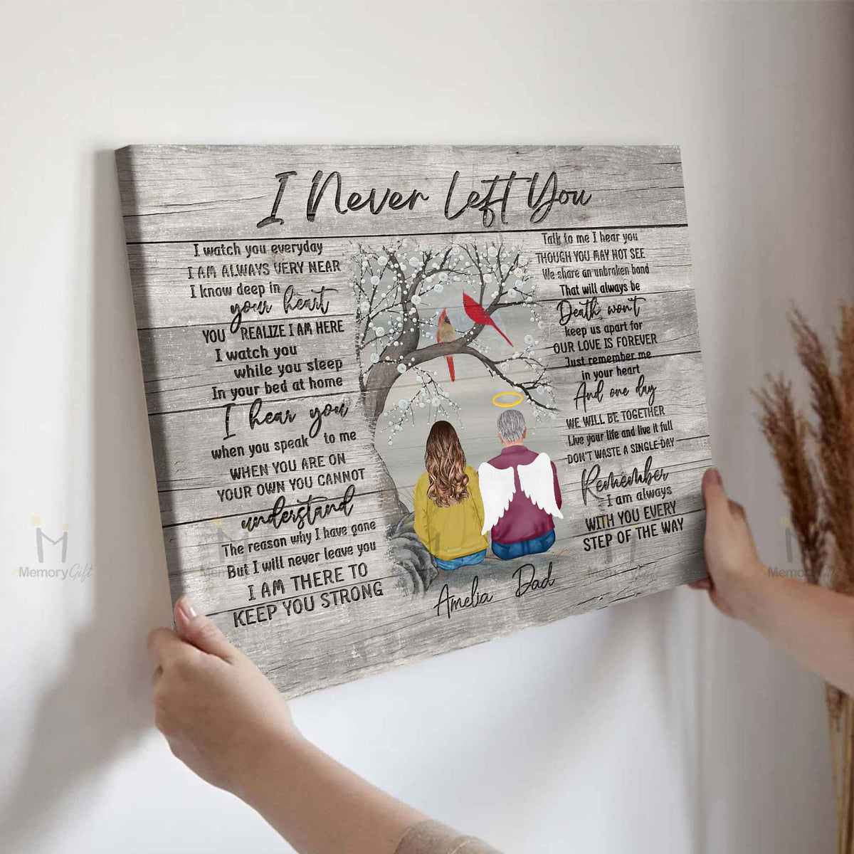 I Never Left You Poem On Canvas 8 Popular Sizes Ready To Hang Memory Gift i-never-left-you-poem-on-canvas-8-popular-sizes-ready-to-hang-memory-gift