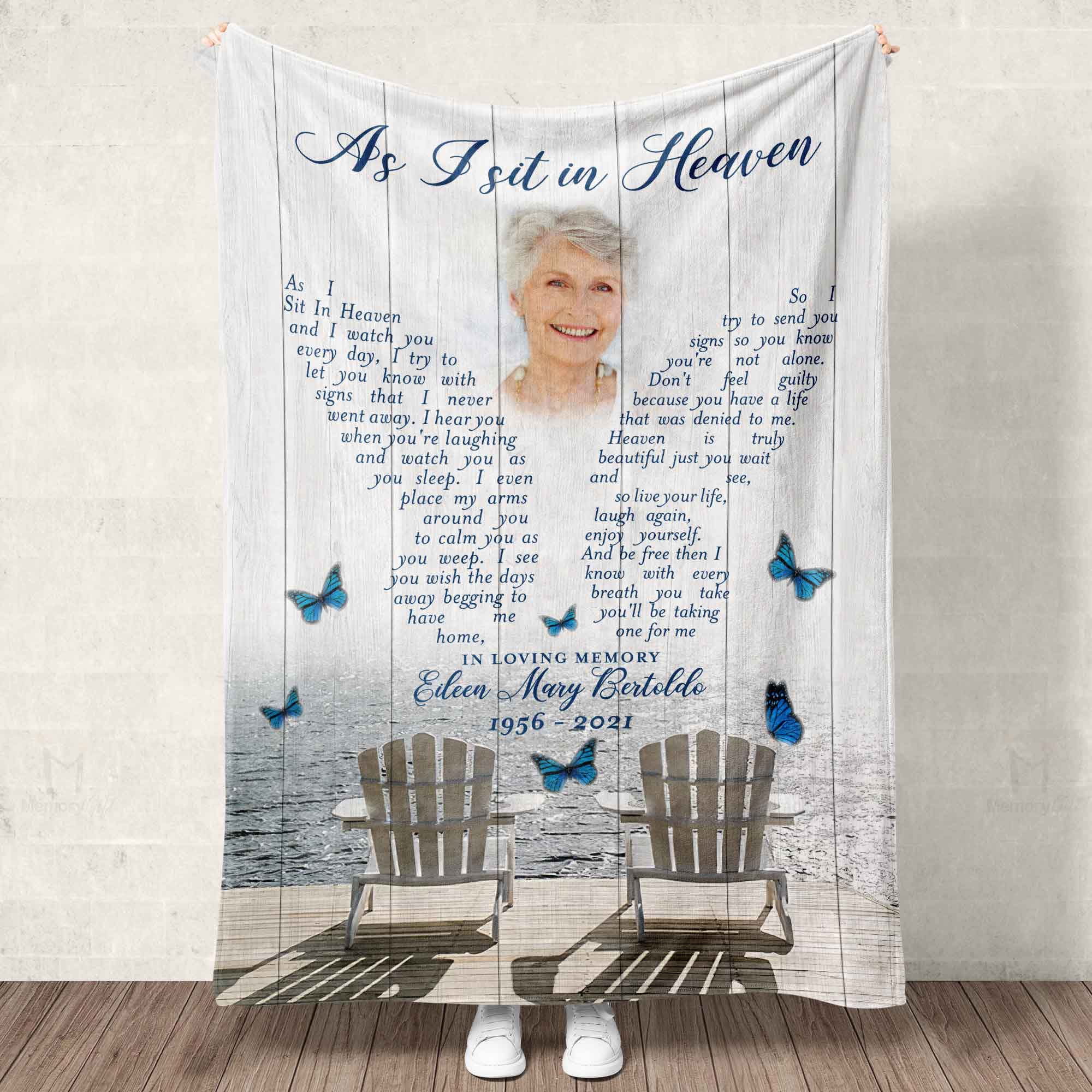 loving memory blankets