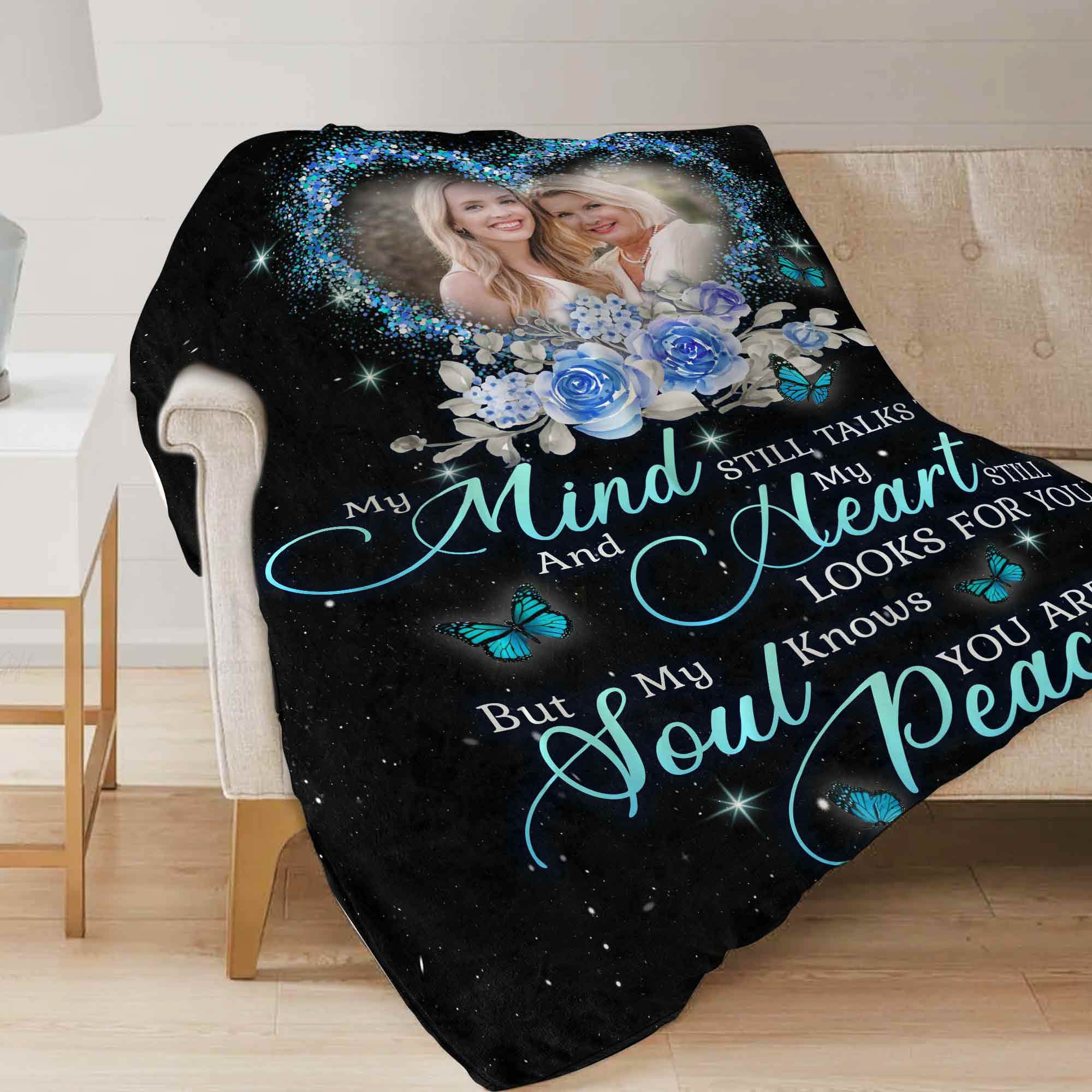 memory blanket with pictures