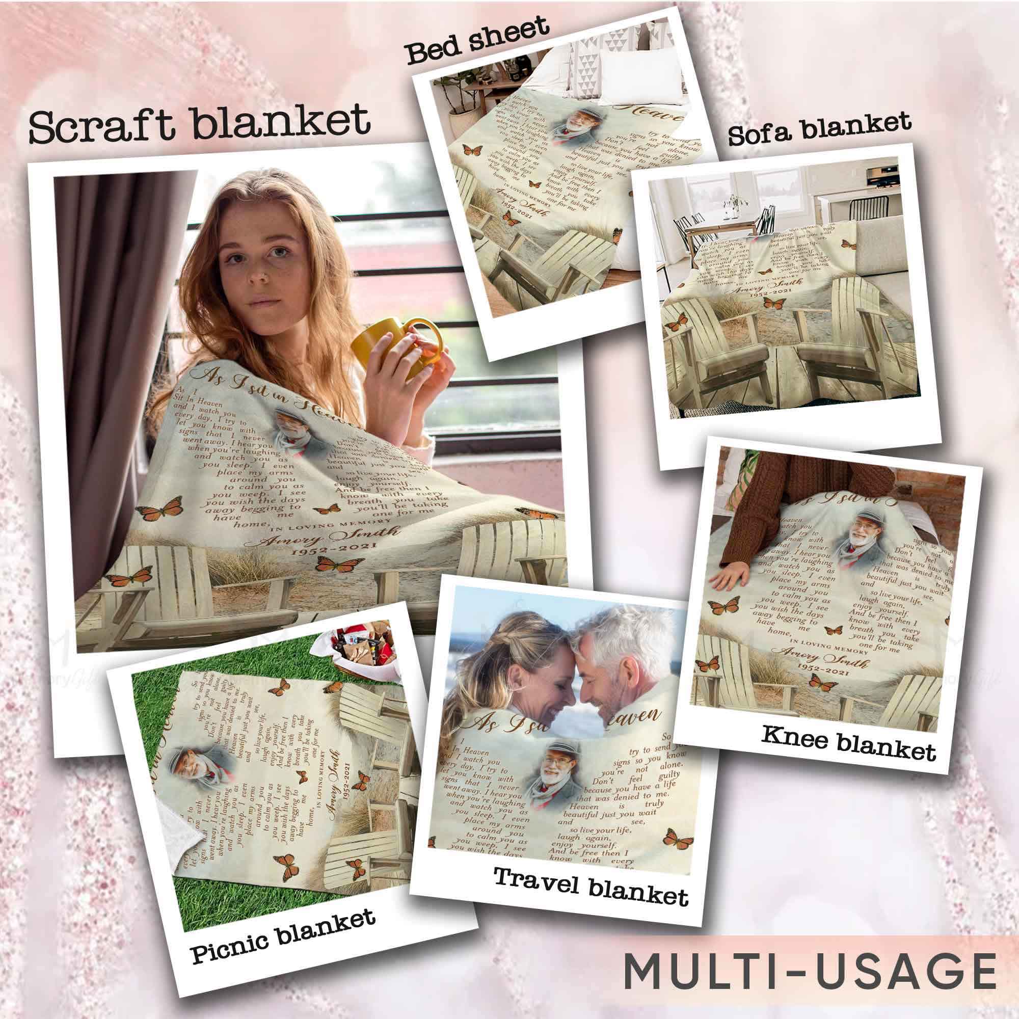 memory picture blankets