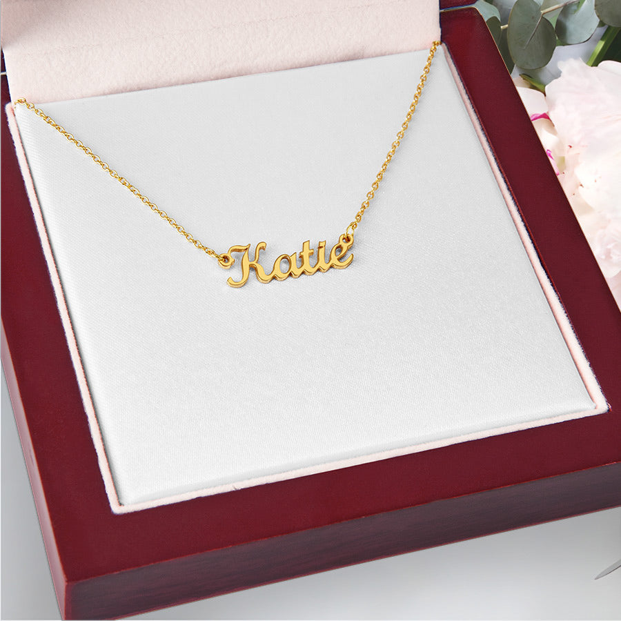 name customized necklace