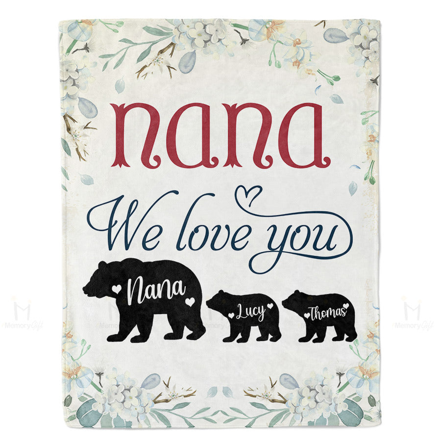 Personalized Nana Blanket